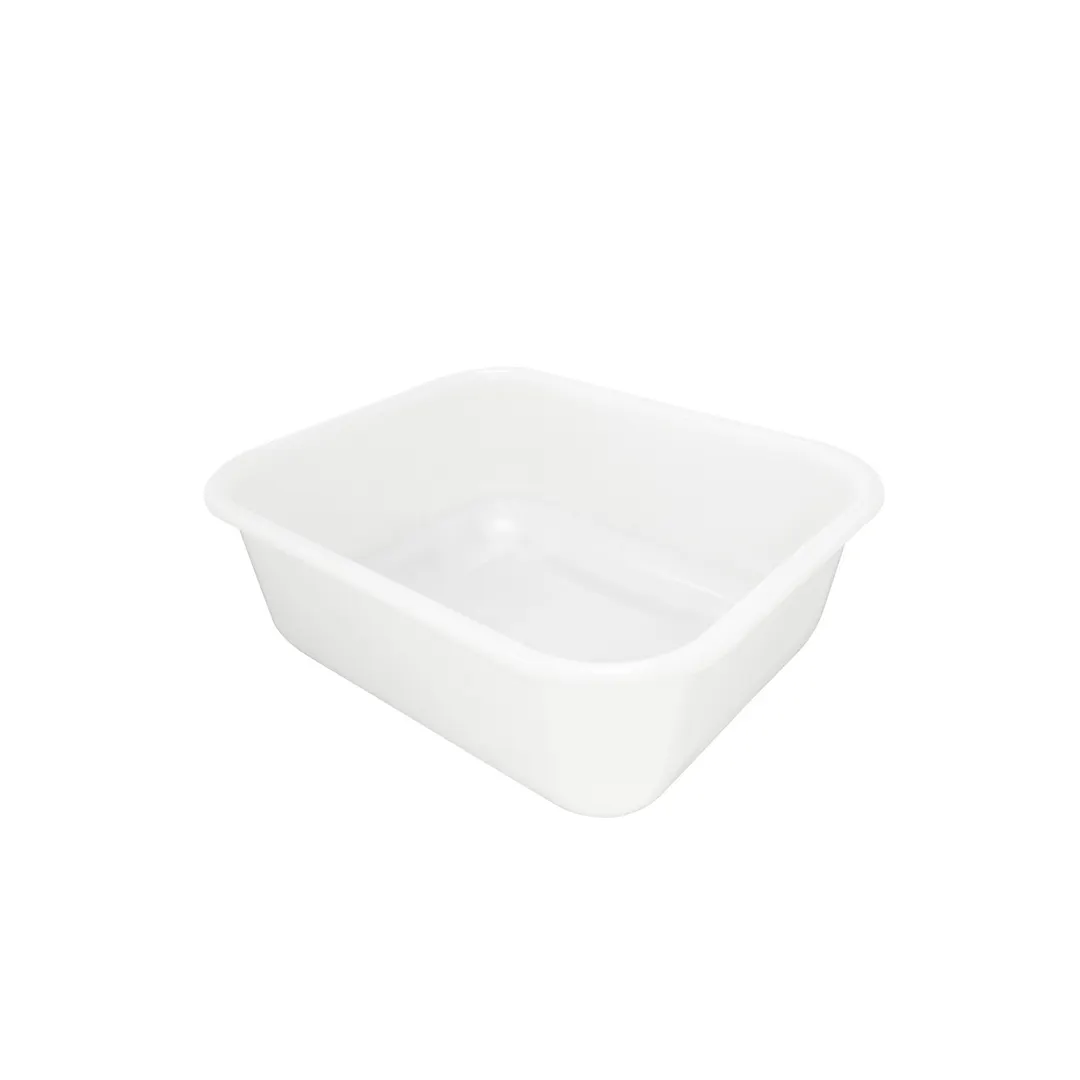 CAC China BTBX-W Clear Food Storage Box, 14" x 12" x 5.5"H, Polypropylene, BPA Free