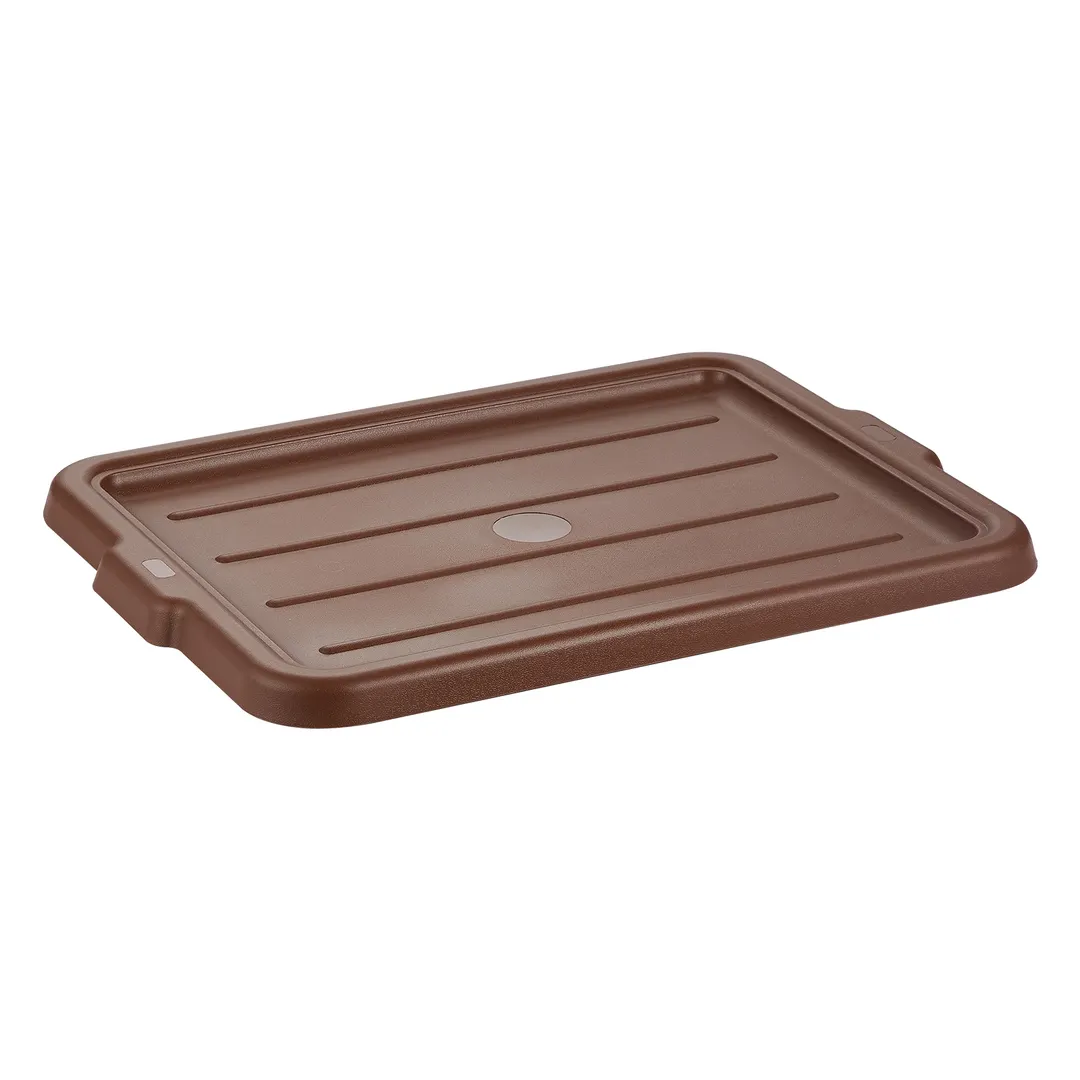 CAC China BTCV-57BN Bus Box Cover, Brown, 16" x 22", Plastic Construction for BTDB Series
