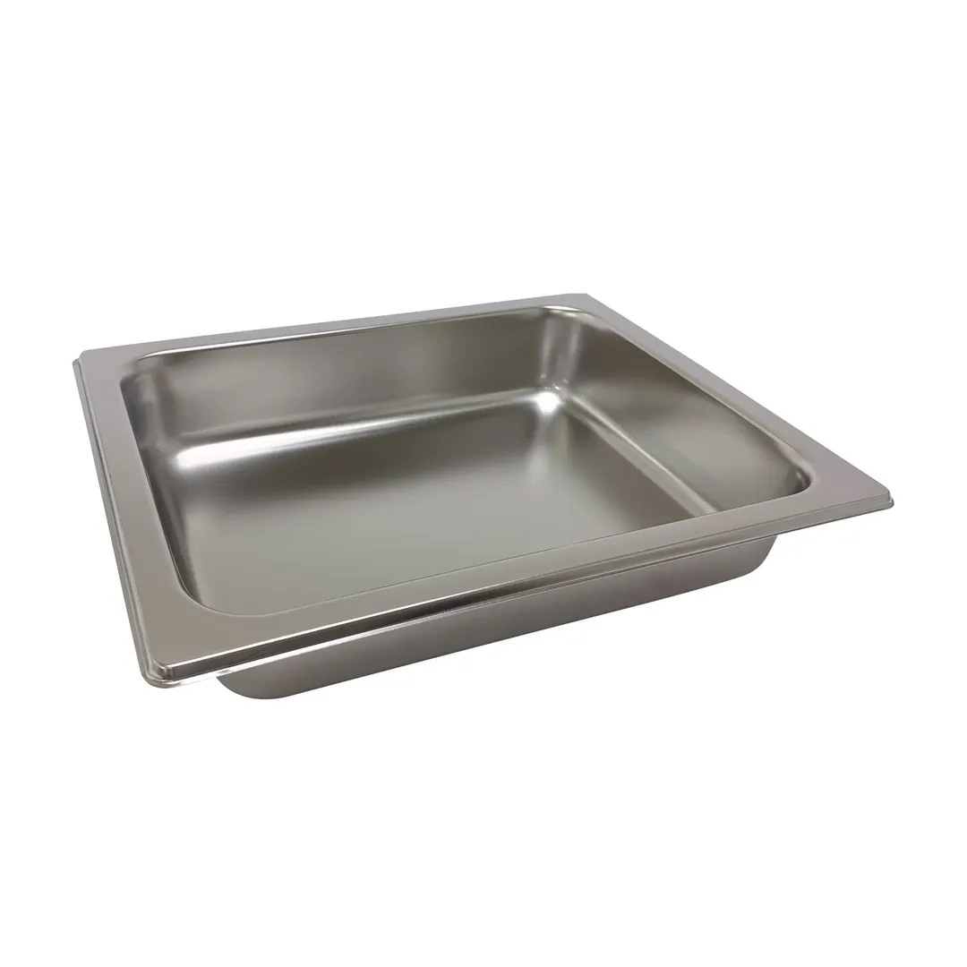 CAC China CAFR-307FP Square Chafing Dish Food Pan, Stainless Steel, CAFR-307 Model, Buffet Service