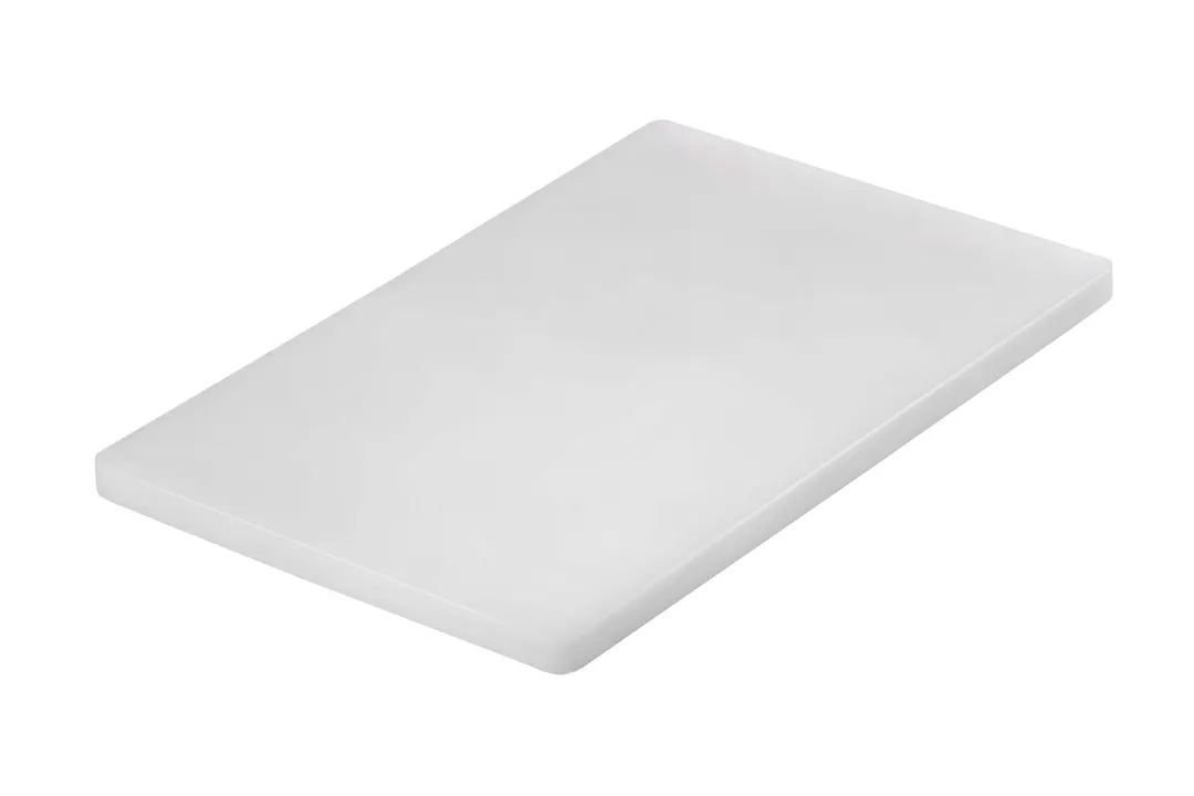 CAC China CBPF-1218W Plastic Cutting Board, 18"W x 12"D x 1"H, PE, White