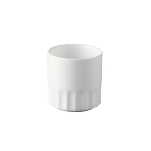 CAC China CN-C7 - 5 oz White Porcelain Tea Cup 2" Dia x 2-3/4" H Dishwasher Safe - 1 Dozen
