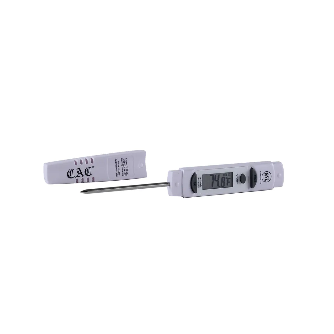 CAC China FPMT-DG22 Equil Thermo Digital Instant Read Thermometer, 1-1/4" LCD, -40-450°F, NSF