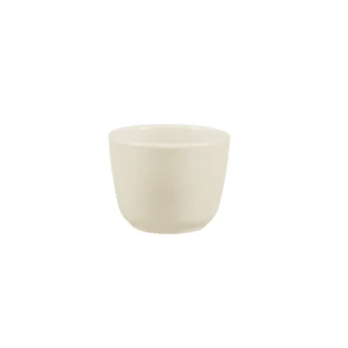 CAC China FR-45 - Franklin Tea Cup, 4 oz, 2‑7/8" Dia x 2‑3/8" H, Ceramic, Dishwasher Safe - 1 Dozen