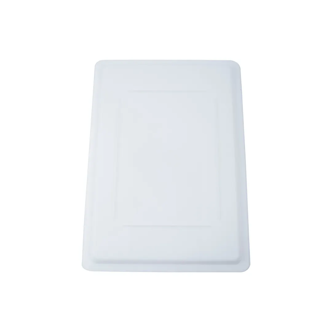 CAC China FS4F-CV-W Food Storage Box Cover, 26"L x 18"W, Polypropylene, White, BPA Free, NSF