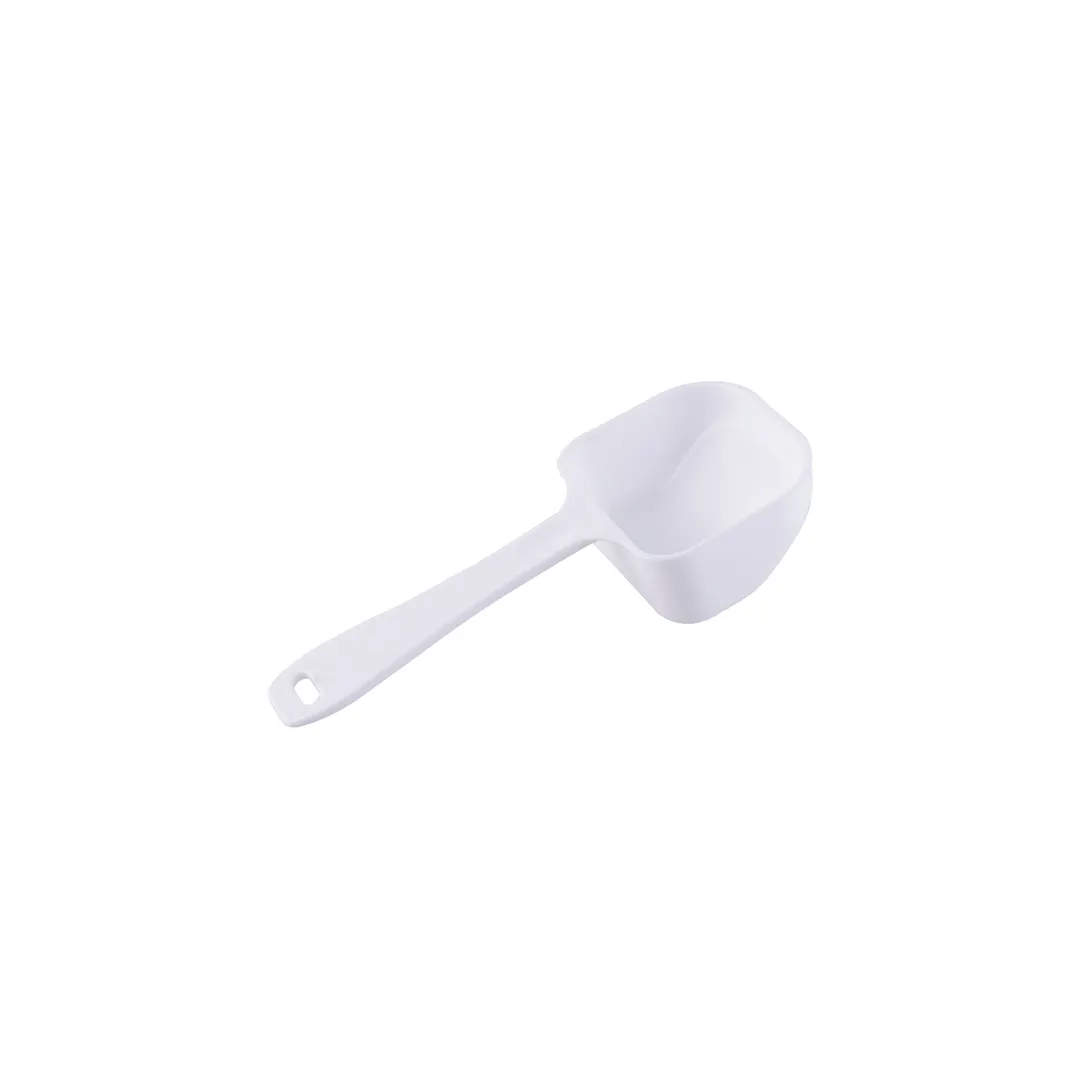 CAC China IBIN-3SCP Ice Scoop, 0.5 Cup (1-4 oz) Capacity, Plastic Flat-Bottom Design for IBIN-3