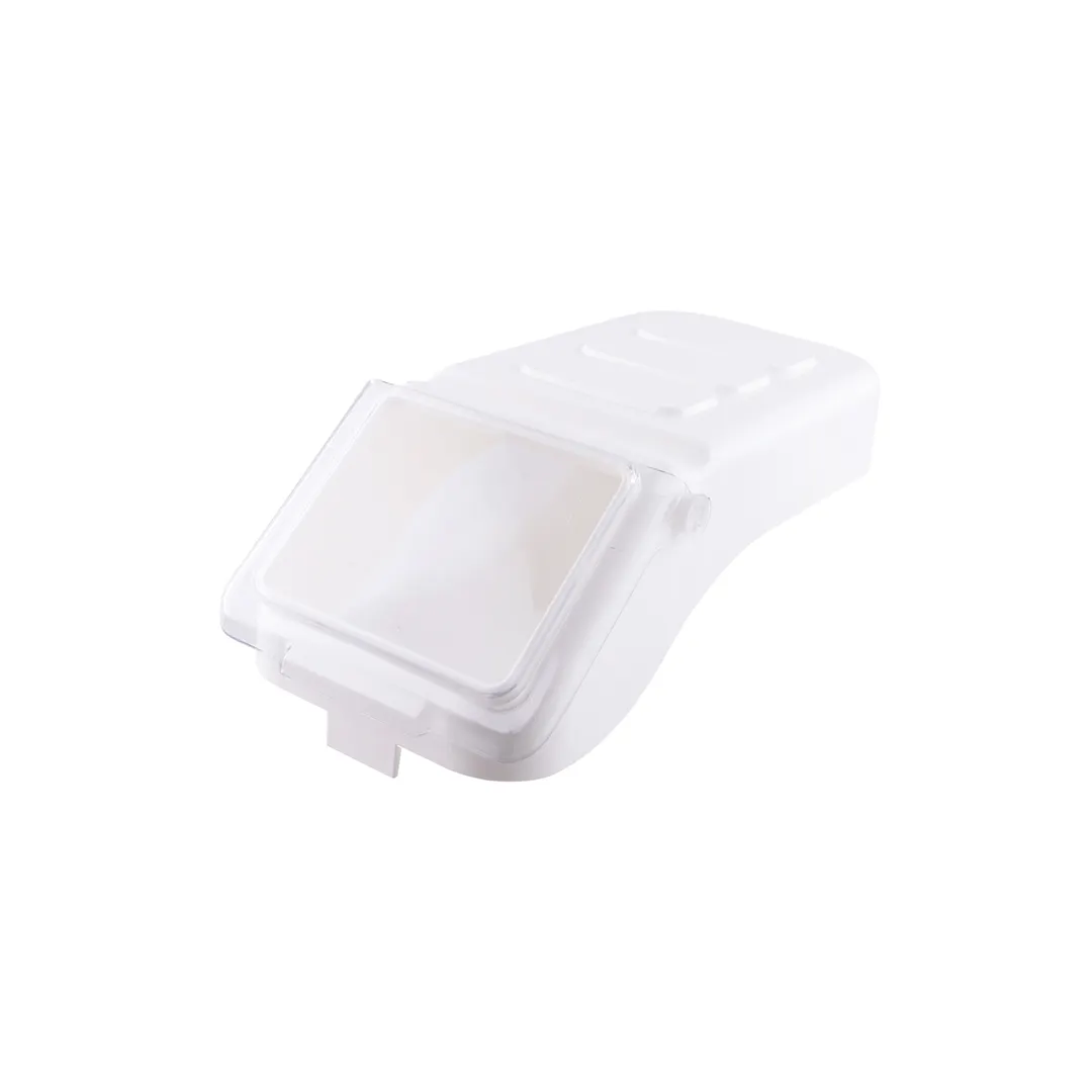 CAC China IBIN-6LD Clear Polypropylene Lid, for IBIN-6 Food Storage Container