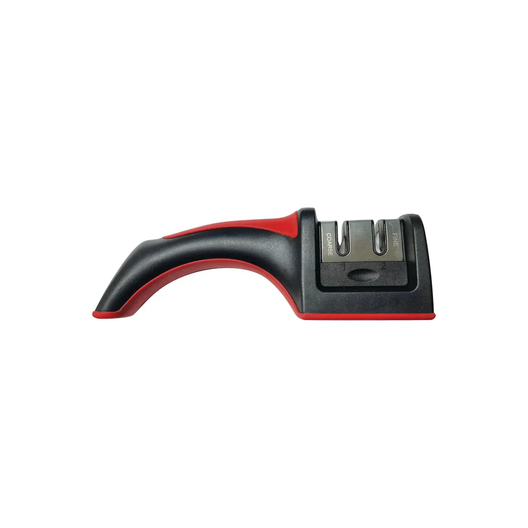 CAC China KFSP-1 Handheld 2-Stage Knife Sharpener, Stone Design, Build for Commercial Kitchens