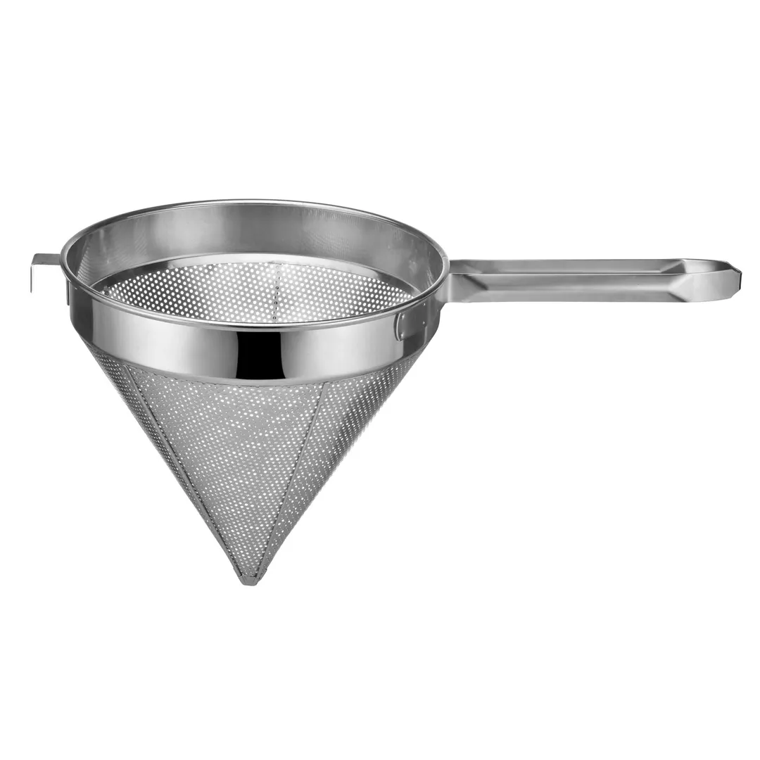 CAC China KUSC-12C Cap Strainer, 12" Diameter Coarse Mesh Stainless Steel Kitchen Strainer