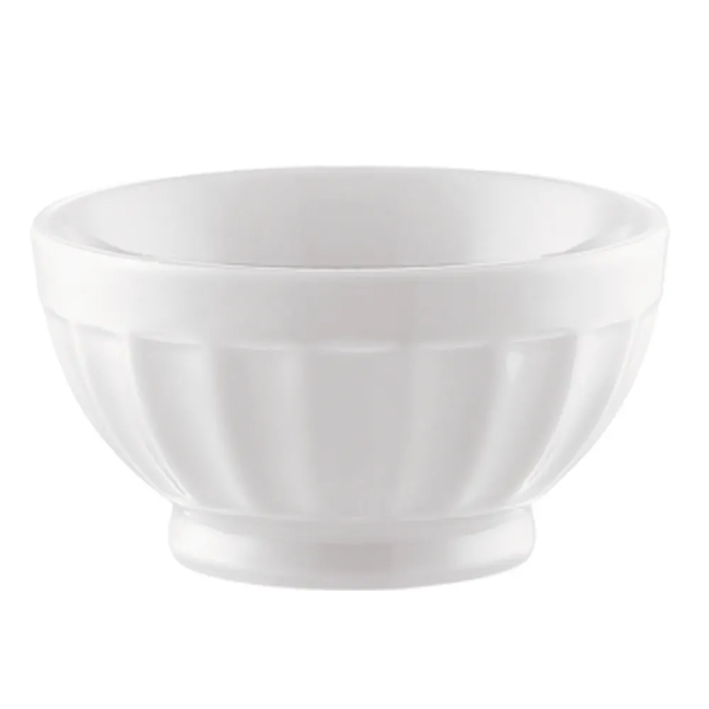 CAC China LTE-B5-P - RCN Latte Bowl, 18 oz, 5-¼" Dia x 2-7/8" H, Porcelain, Super White - 1 Dozen