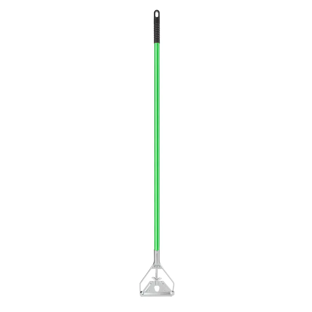 CAC China MHLM-ST57 Mop Handle, 57" Metal Stirrup Frame with Hanging Hole for Storage - 1/Each