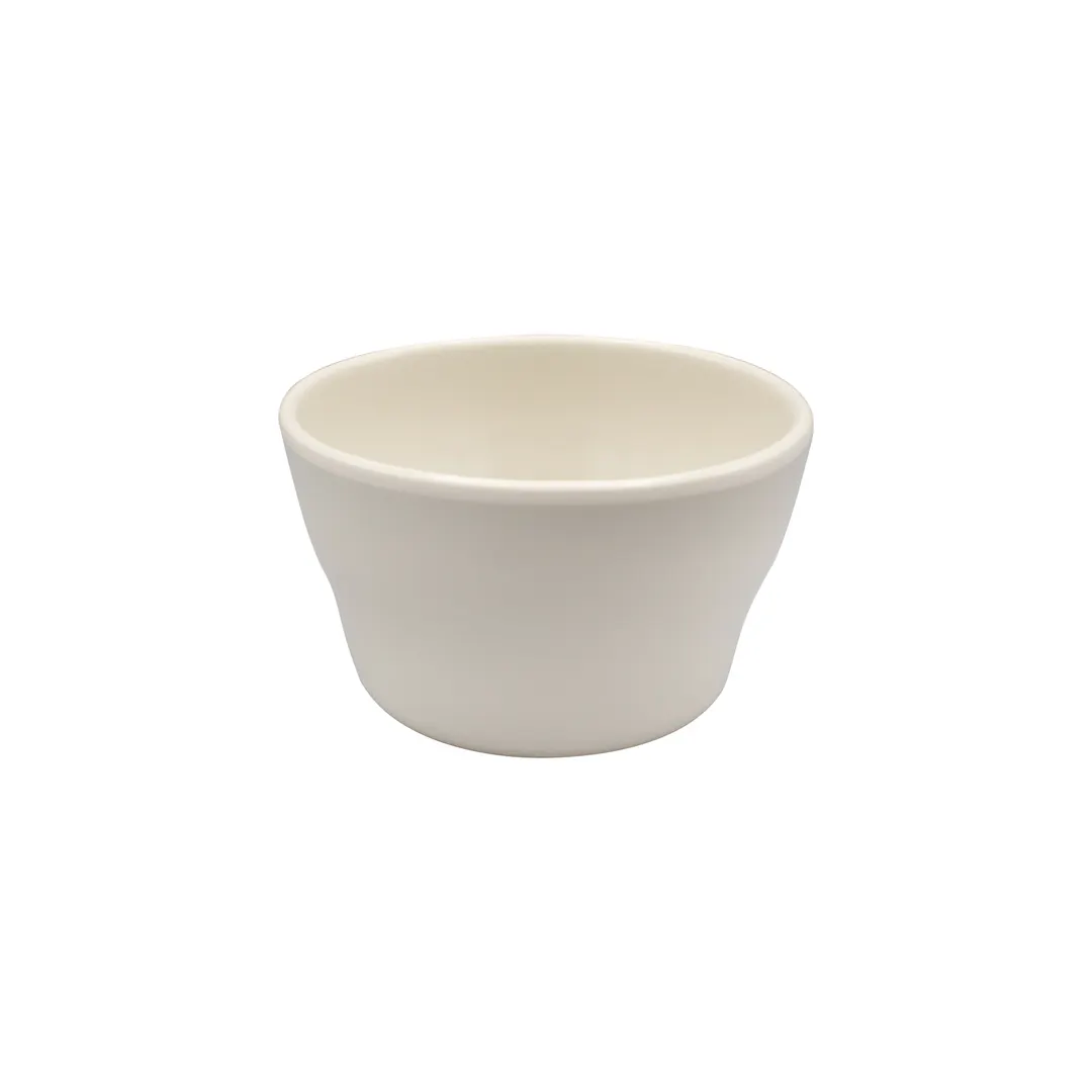 CAC China MLDRE-4 - 8 oz White Melamine Bouillon Cups, 4.125"W x 4.125"D x 2.5"H - 1 Dozen
