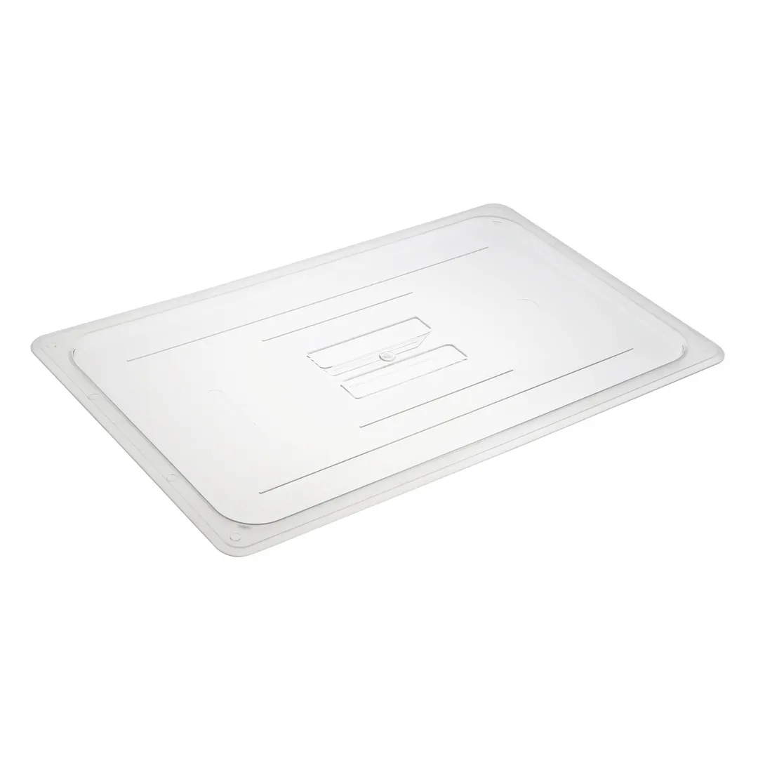 CAC China PCSD-FC Full-Size Polycarbonate Pan Cover, Shatter‑Resistant, Dishwasher & Freezer Safe