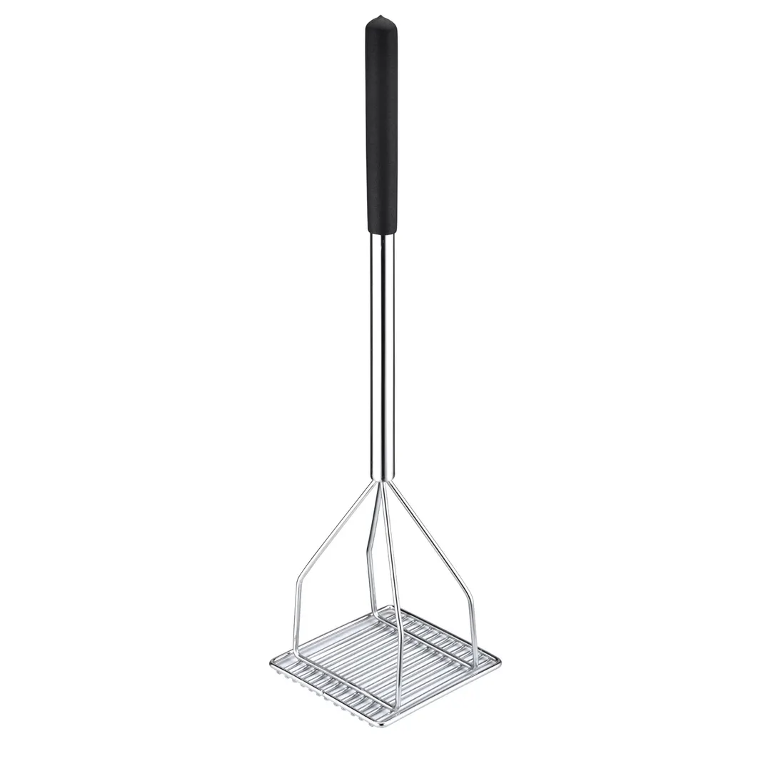 CAC China PMSP-24S Potato Masher, 6"W x 6"D x 24"H, Square, Plastic Handle