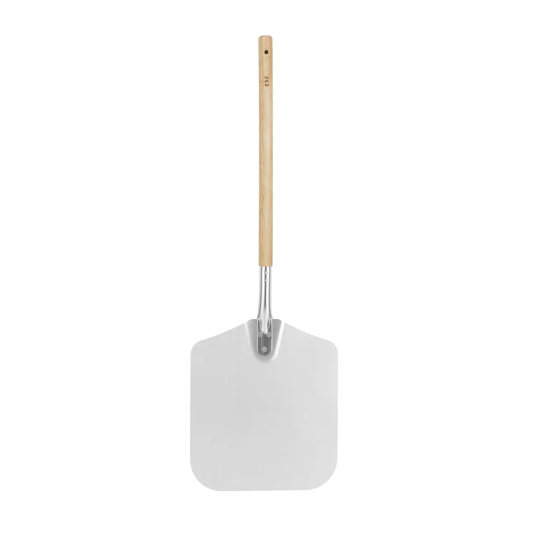CAC China PPLA-1214C Pizza Peel, 12"x14" Stainless Blade, 36" Wooden Handle, 30-39" Overall Length