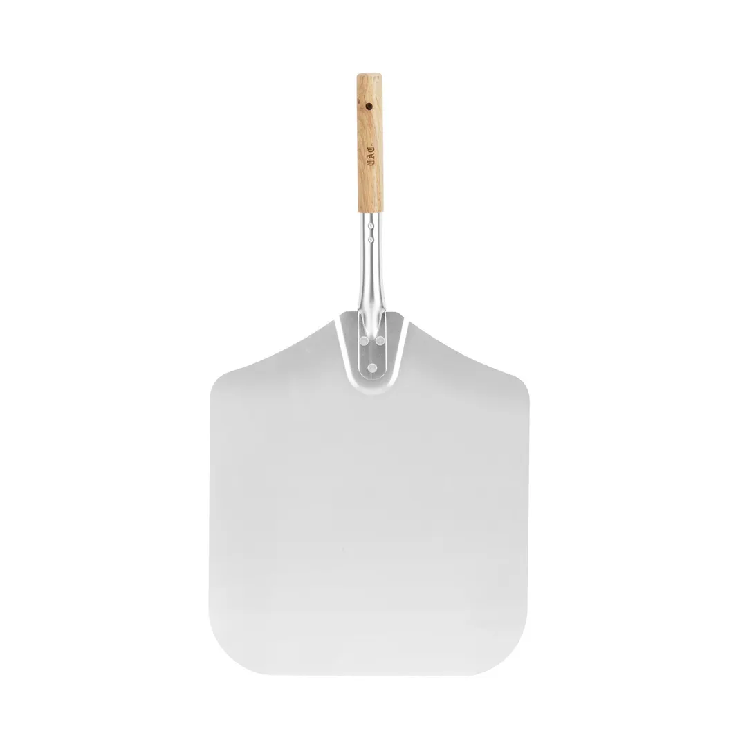 CAC China PPLA-1416A Pizza Peel, 14"x16" Aluminum Blade, 26" Wooden Handle