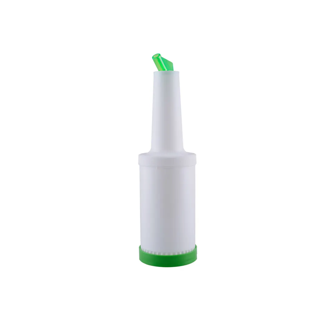 CAC China PRBT-1GN Green 1qt (32 oz) 3 3/4" Pour Bottle With Spout And Lid