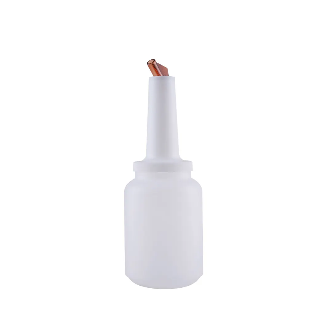 CAC China PRBT-2BN Pour Bottle – 5" 2‑Quart Capacity, Brown Finish, Integrated Spout and Lid