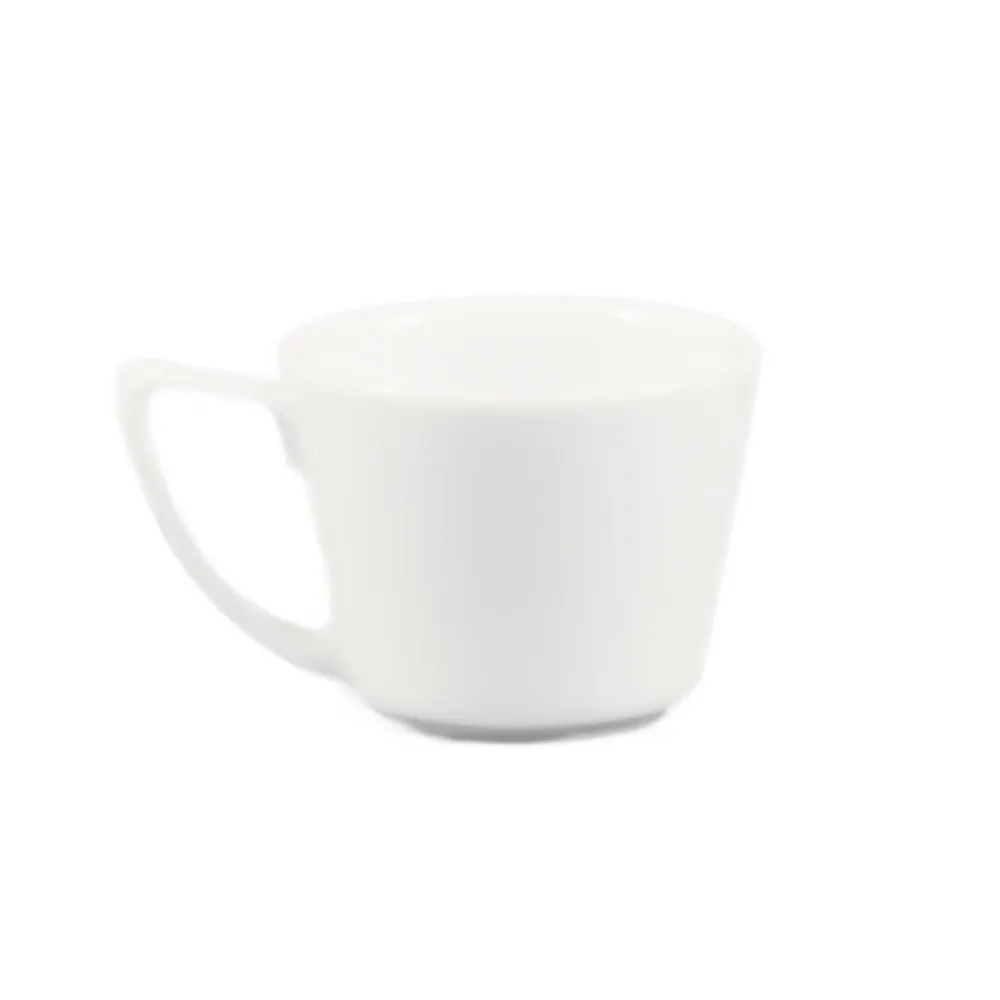 CAC China PRM-2-P Demitasse Cup, 2 oz (2-1/4"×1-3/4"), White Porcelain, Microwave Safe - 1 Dozen