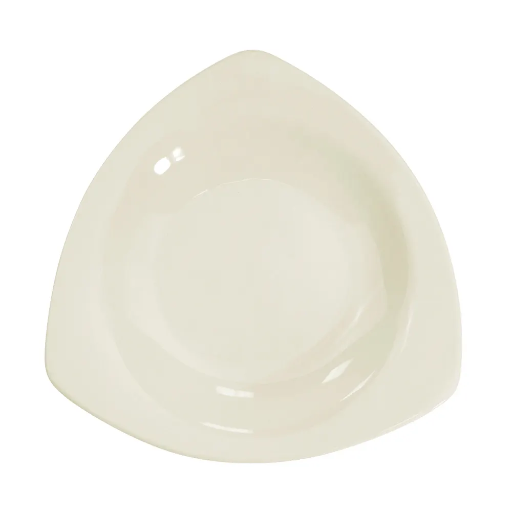 CAC China REC-77 Pasta Bowl, 22 oz (10" x 10" x 2"), White Ceramic, Microwave Safe - 1 Dozen