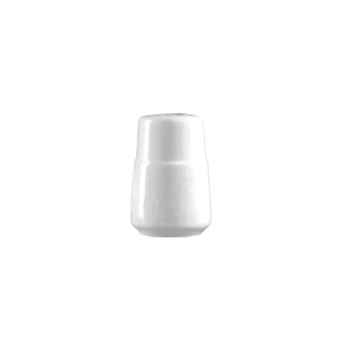 CAC China RSV-SS - Roosevelt Porcelain Salt Shaker, 2" Height, White, Dishwasher Safe - 1 Dozen
