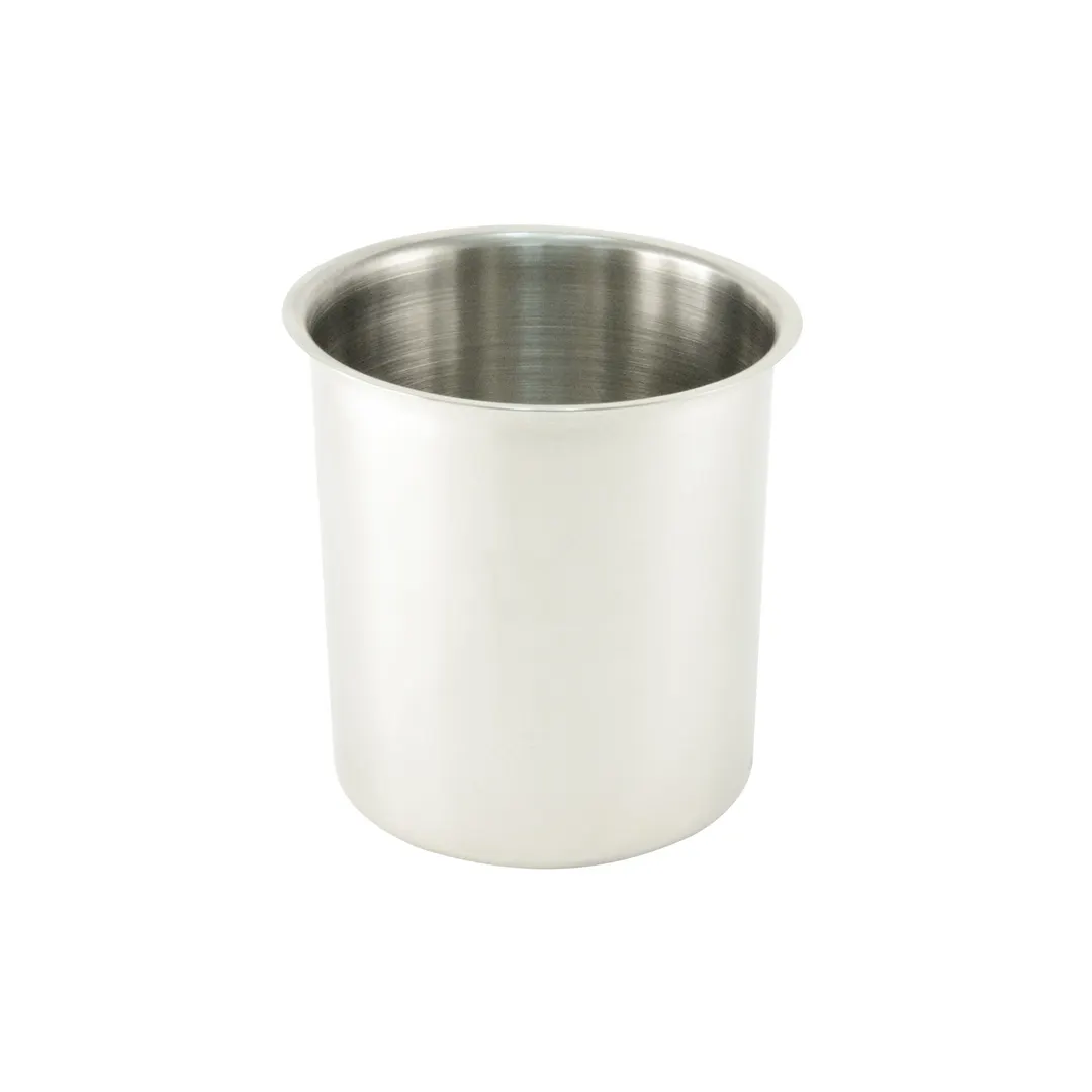 CAC China SBAM-200 Bain Marie Pot, 2 Qt. Stainless Steel, Commercial Kitchen Smallwares