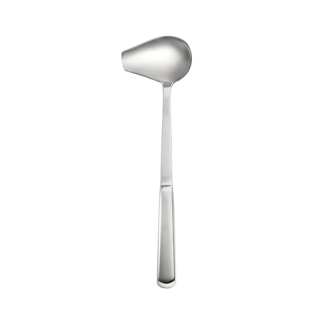 CAC China SBFH-LS06 Ladle, 1 Oz., 12", Stainless Steel, Mirror Finish, Hollow Handle