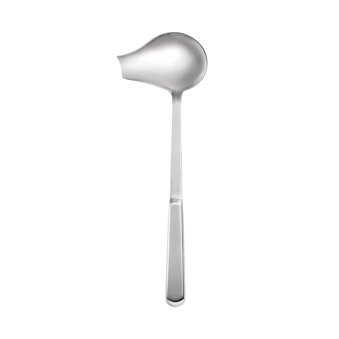 CAC China SBFH-LS07 Ladle, 2 oz., 13", Stainless Steel, Mirror Finish Polished