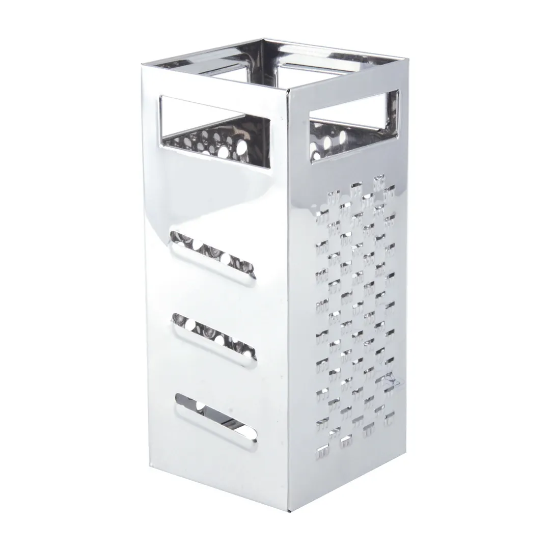 CAC China SBGT-S Box Grater - Stainless Steel Grating Box with Straight Sides, Durable Construction