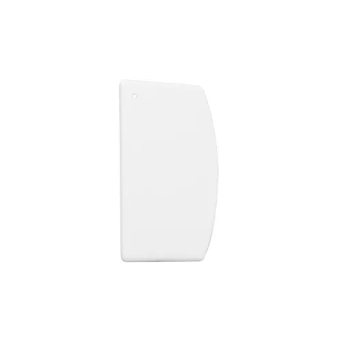 CAC China SCPD-5 Plastic Dough Cutter/Scraper, 5-1/2"L x 3-3/4"W, Skull Type - 1 Dozen