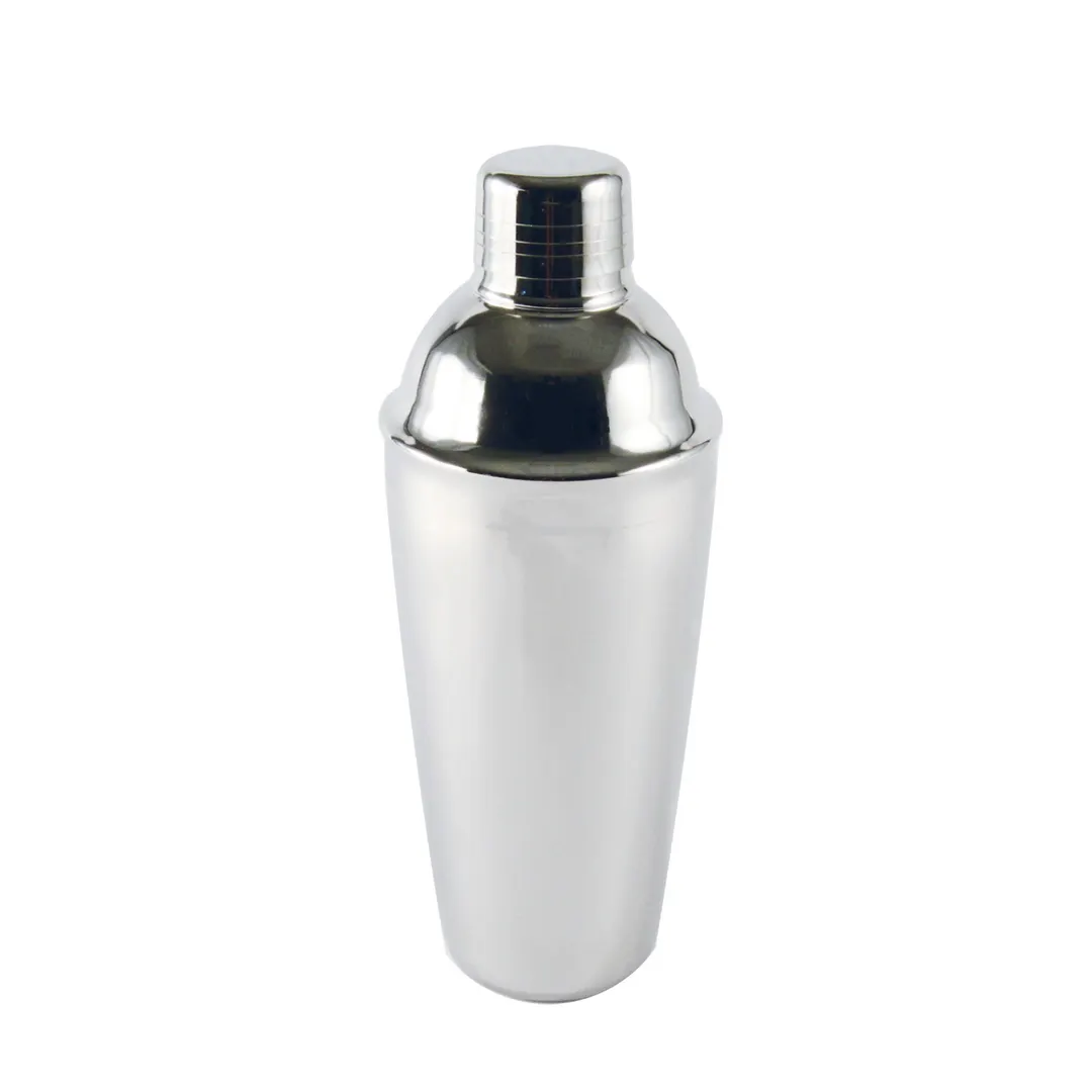 CAC China SCSK-28S Super Cobbler Shaker, 28 oz, 3-Piece Stainless Steel with Built-In Strainer