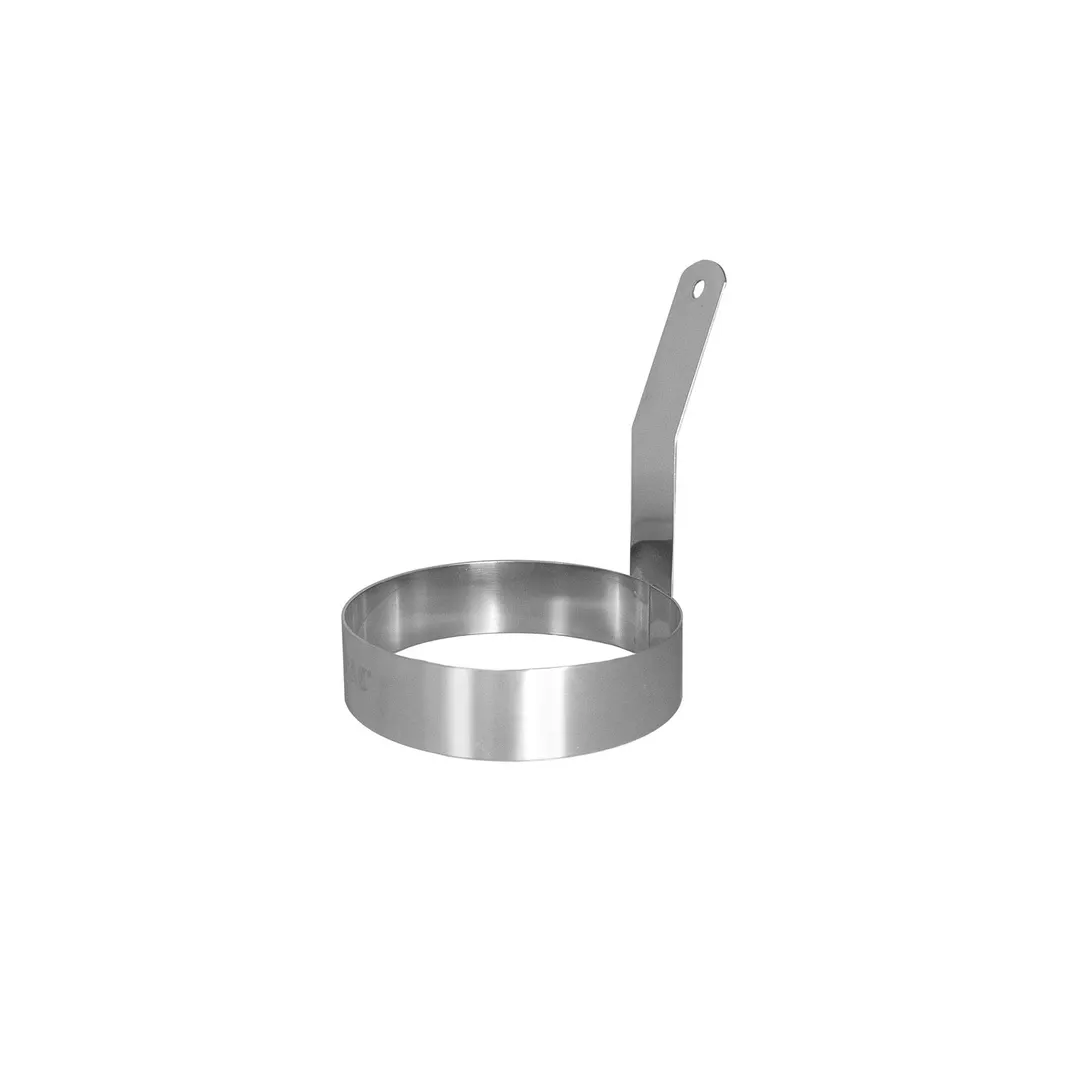 CAC China SEGR-4 Egg Ring – 4" Dia. x 1" Deep Stainless Steel, Dishwasher Safe, One Compartment