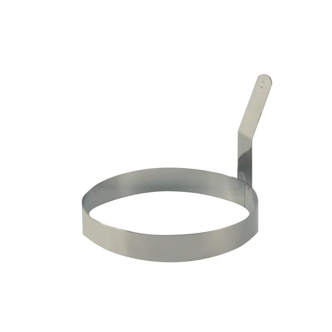 CAC China SEGR-6 Stainless Steel Egg Ring, 6" dia. x 1" deep, Dishwasher Safe