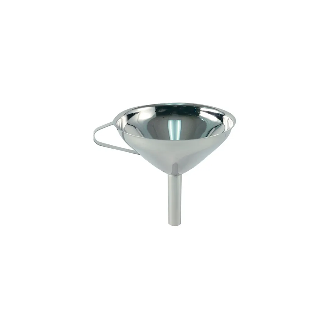 CAC China SFNW-5 Stainless Steel Kitchen Funnel, 10 oz (0.3 L) Capacity, 5" Diameter, 6-12 oz Range