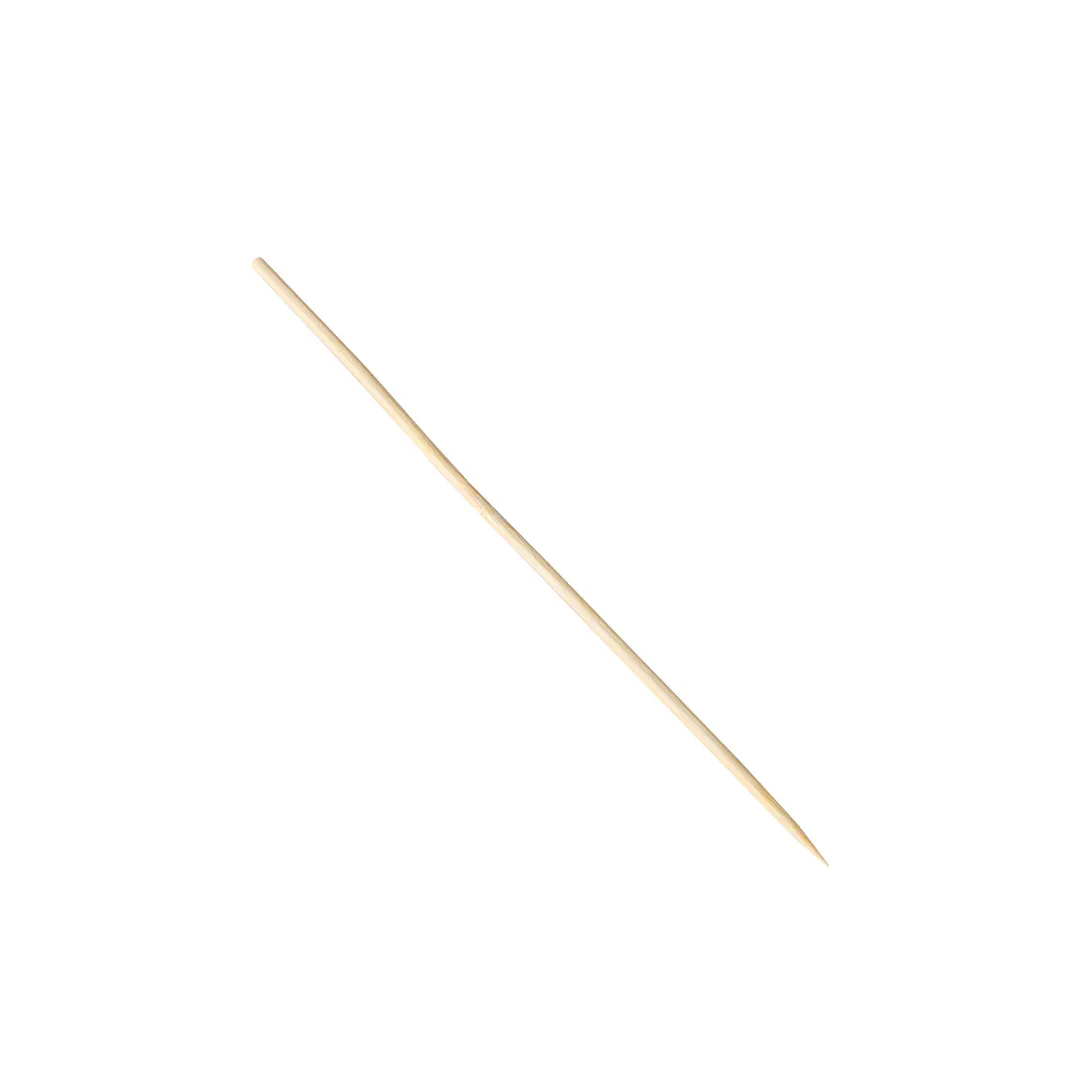 CAC China SKRB-6 - 6" Bamboo Skewers, Round Wooden Picks, 6" Length - 1/Pack