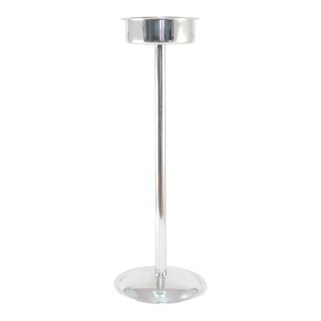 CAC China SWBT-ST Wine Bucket Stand, 28" Height, Stainless Steel Mirror Finish, Silver