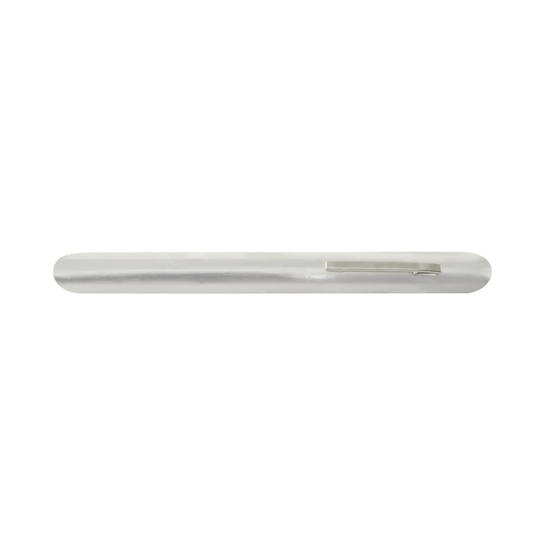 CAC China TCBA-6SL Table Crumber – 6" Silver Aluminum Metal Design for Waitstaff