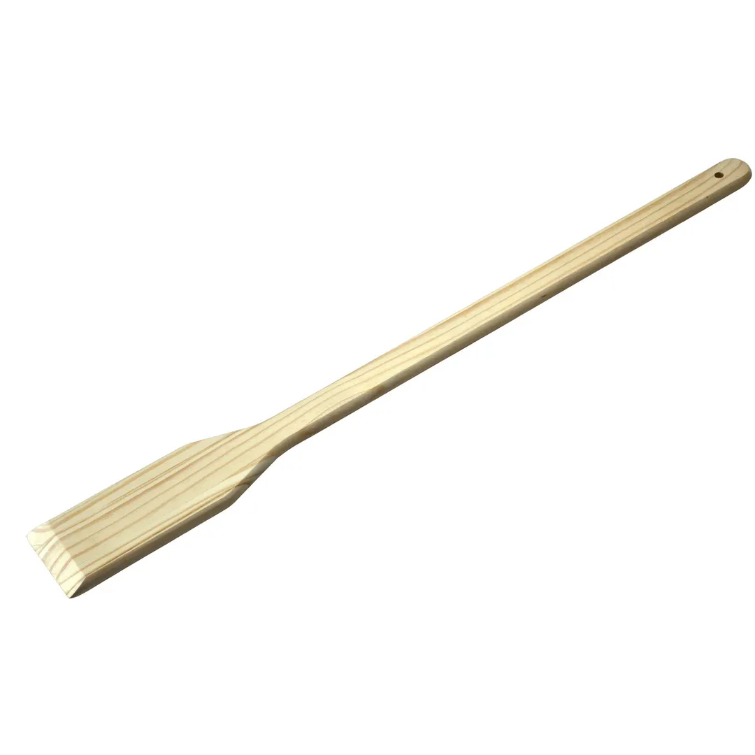 CAC China WDMP-36 Mixing Paddle, 36" Length, Wooden Handle, 30-47" Overall Length, Kitchen Utensil