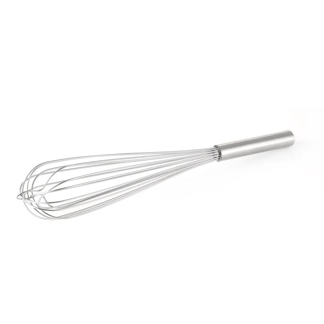CAC China WPFR-18S French Whip, 18" Center-Reinforced Stainless Steel, Heavy-Duty Handle