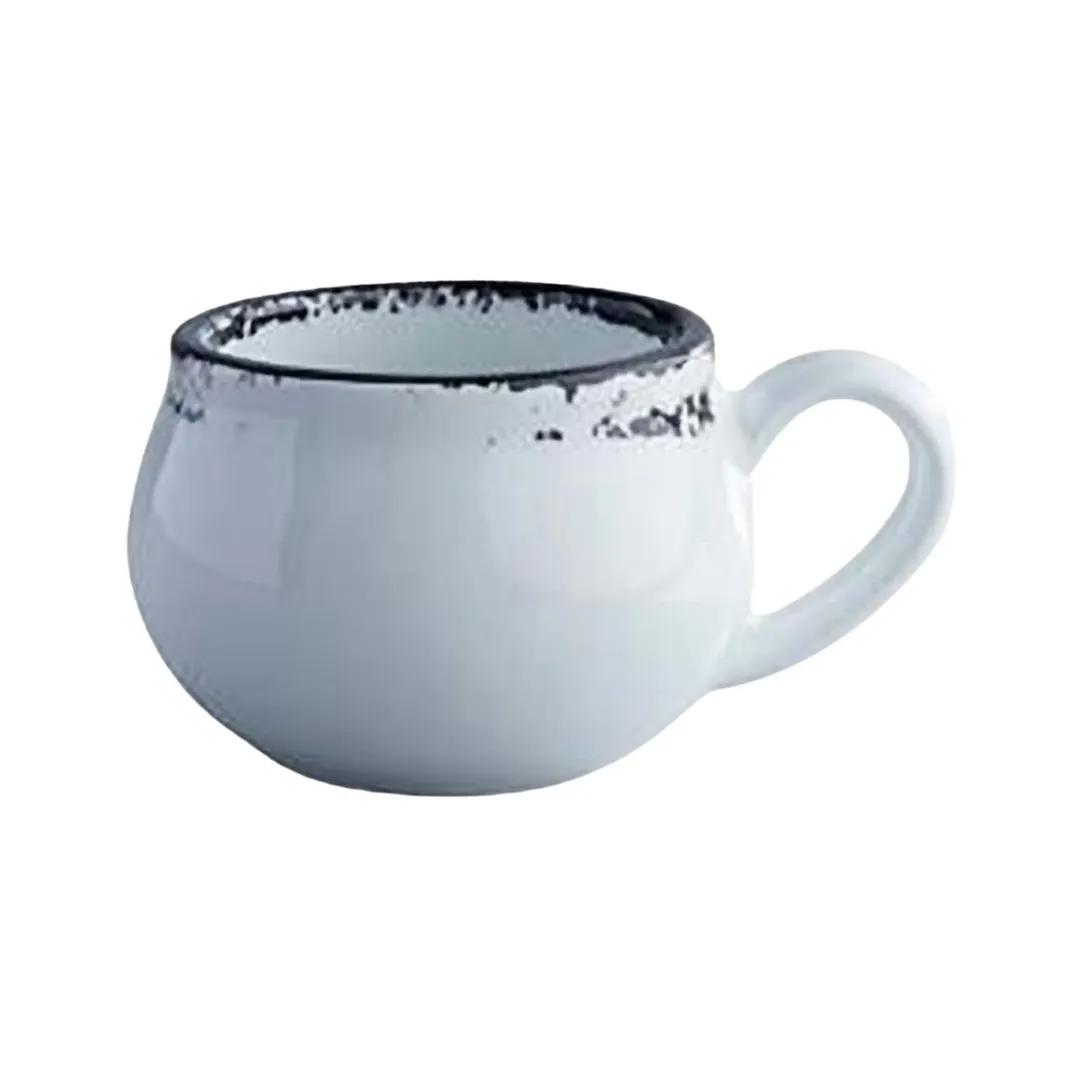 GET PA1007404312 Tea Cup 9.1 Oz Scratch‑Resistant Porcelain Microwave & Oven Safe 380°F - Dozen