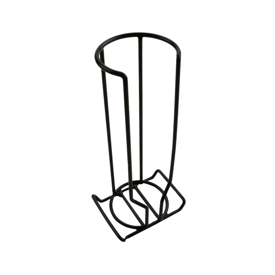 GET RCK-B3 Holder Rack, 5-1/3" x 4-1/4" x 12-1/4" H, Stacking, Black PE Coating, Fits 24 Bowls