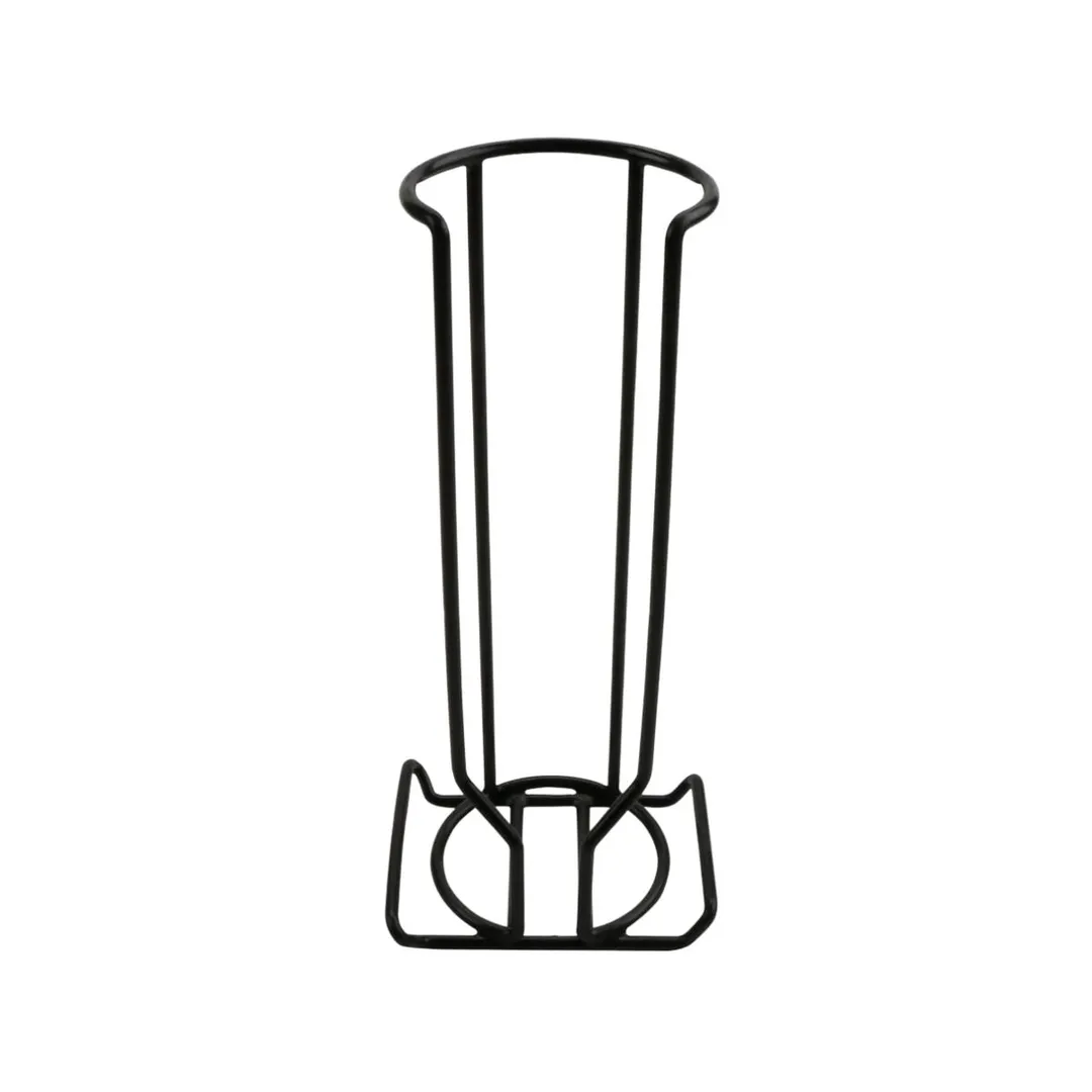 GET RCK-B3 Holder Rack, 5-1/3" x 4-1/4" x 12-1/4" H, Stacking, Black PE Coating, Fits 24 Bowls