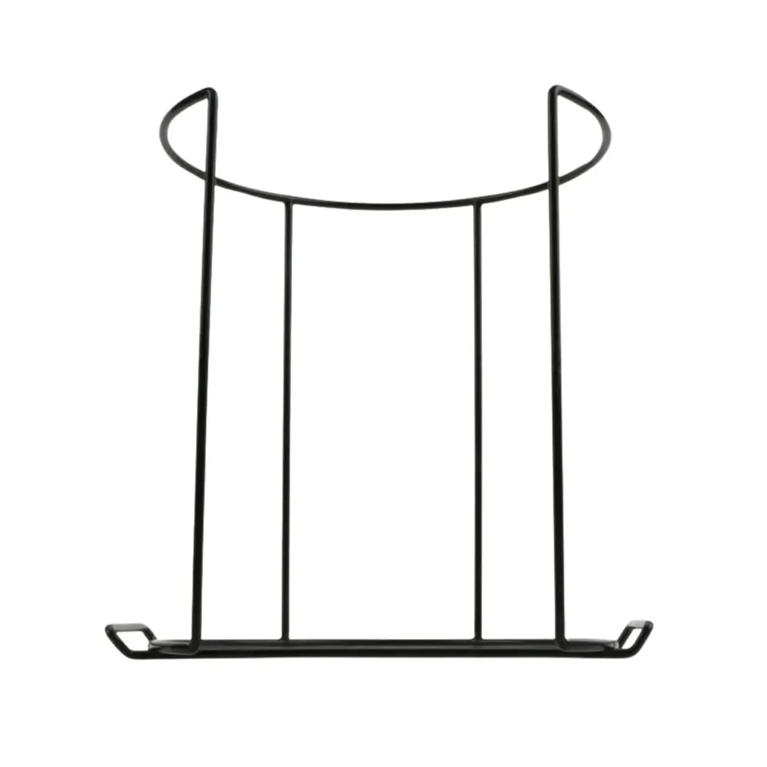 GET RCK-B42 Rack, 12-1/4" x 9-1/4" x 12-1/4", Stacking Stand, 24 Plate, 9.75"-10.25" Black PE