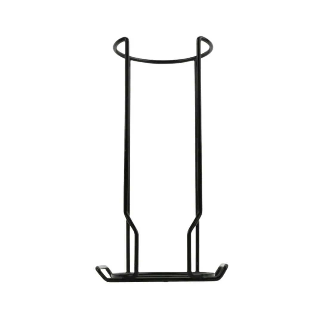 GET RCK-B5 Renewal Holder Rack, 6-3/8" x 5", 12-1/4" H, Stacking, 24 Plate, Wire Black PE Coating