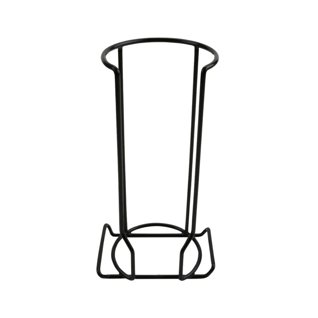 GET RCK-B5 Renewal Holder Rack, 6-3/8" x 5", 12-1/4" H, Stacking, 24 Plate, Wire Black PE Coating