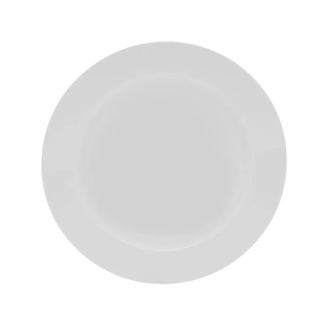 Mikasa 5302700 Galleria Plate, 10" Round, 19.88 oz., Porcelain, White, Dishwasher Safe