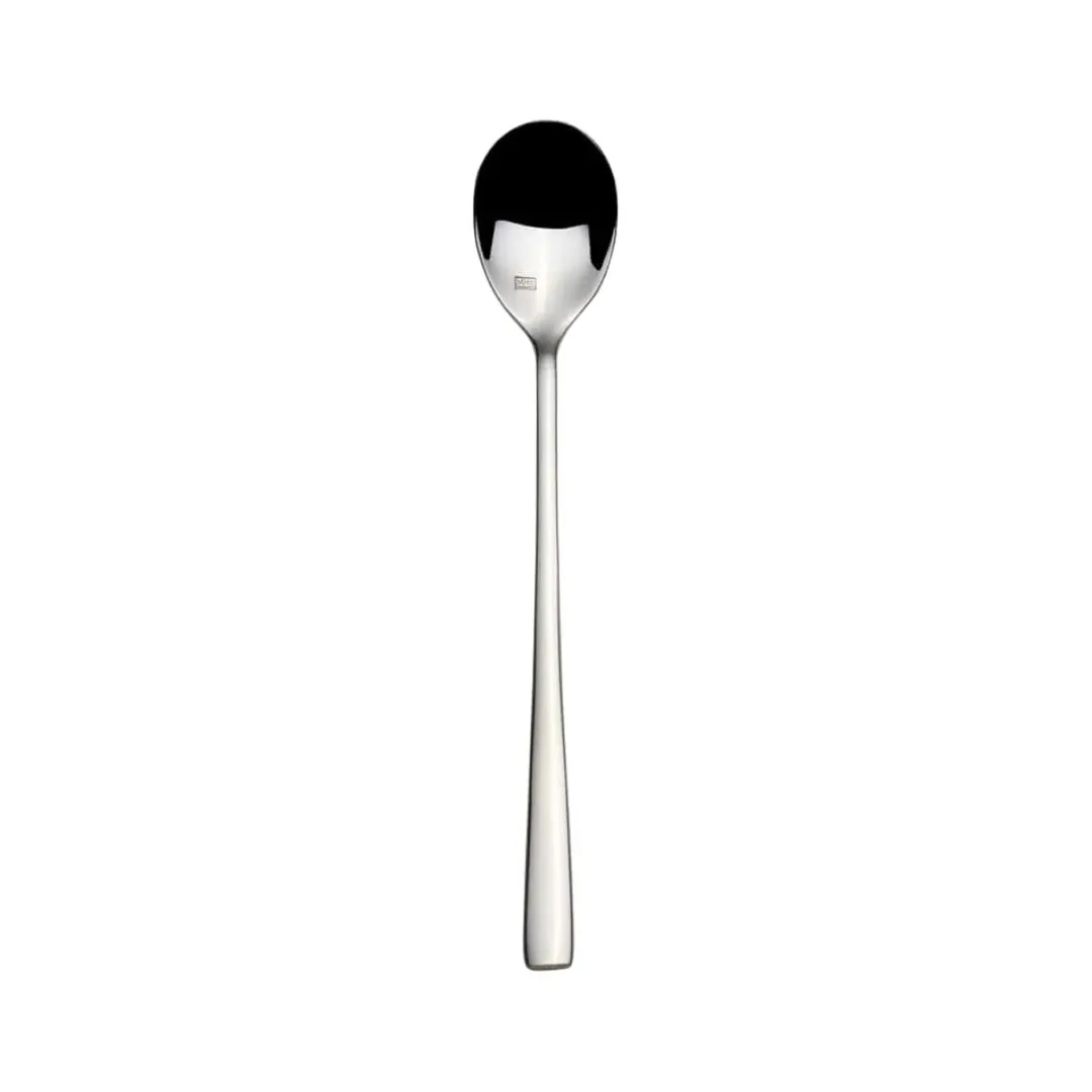 Mikasa 5318052 Iced Tea Spoon, Heavy, 18/10 Stainless Steel, Dishwasher Safe, Delano - Dozen