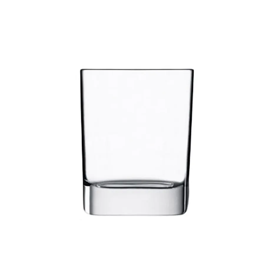 Steelite LB0983306 - 11.75 oz (3.125" x 3.75") Lead-Free Crystal Fashion Rocks Glass, Clear- 1 Dozen