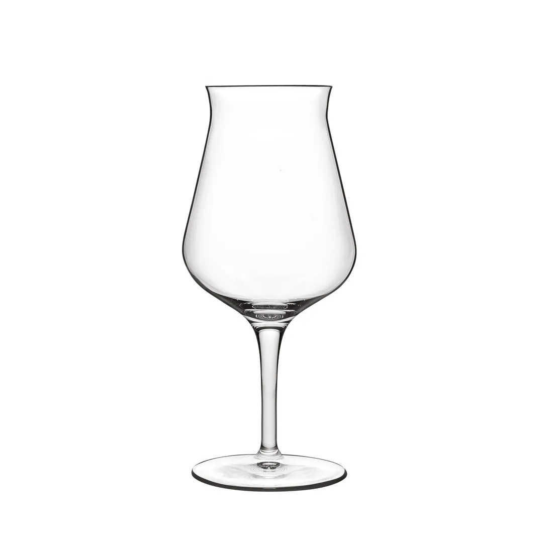 Steelite LB1180802 Beer Glass – 14.8 oz (3.5" x 7.875") Crystal Tumbler Birrateque Finish - 1 Dozen