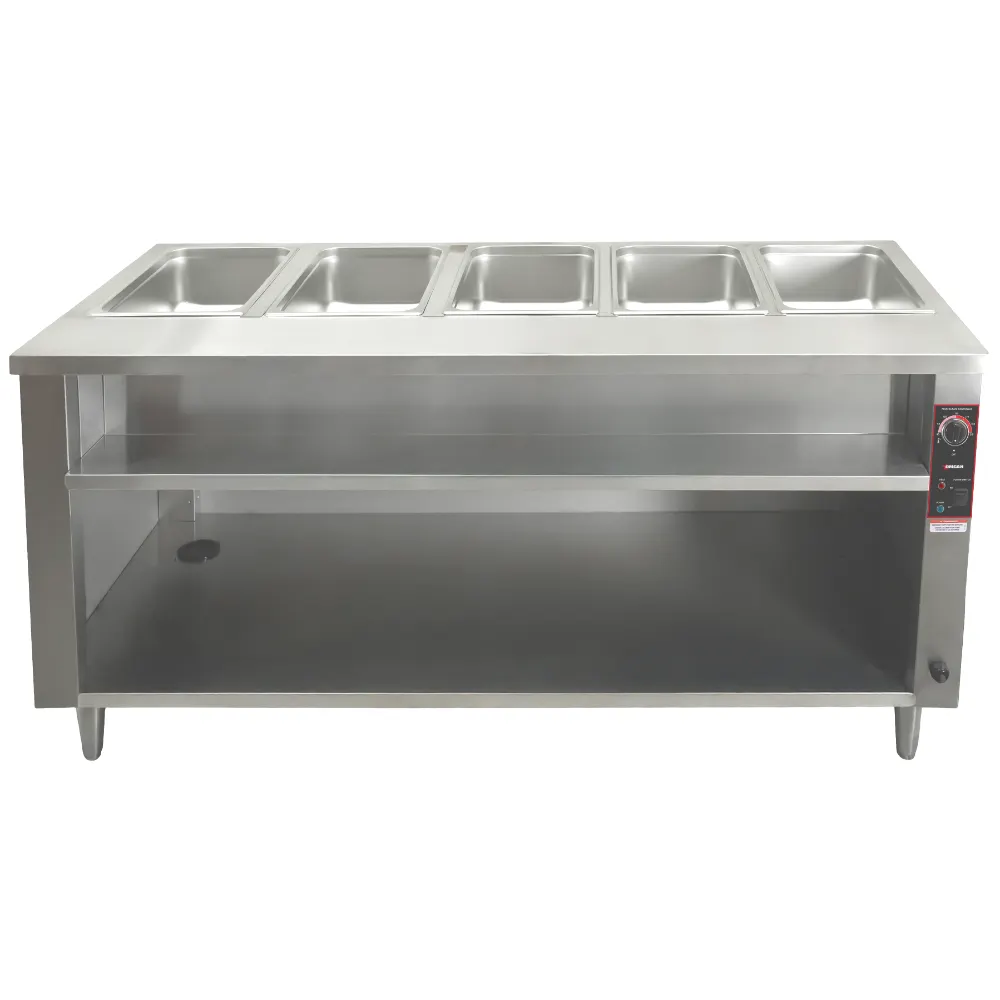Omcan USA 48790 Electric Hot Food Well Table