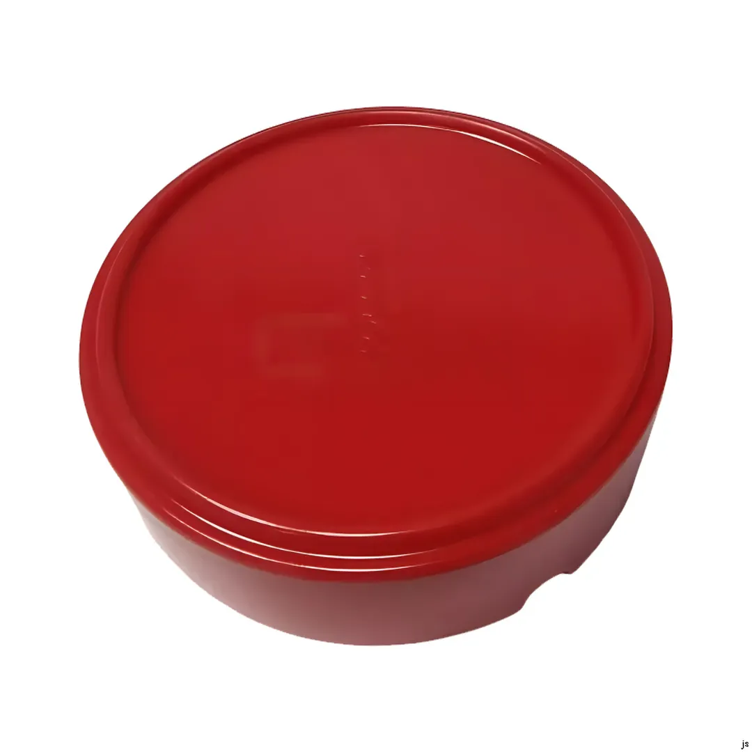 Concasse MCACCCEN01R - 4" Red Melamine Ash Tray, Smallware Tabletops Accessory